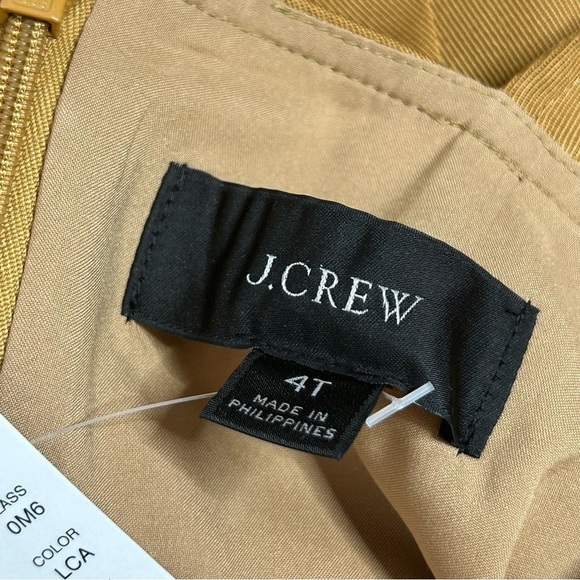 NWT J. Crew A-line Gramercy Twill Square Neck Dress - Picture 11 of 16